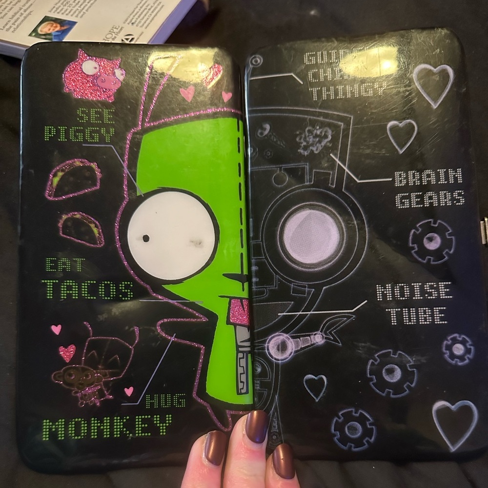 Invader Zim Hard case wallet